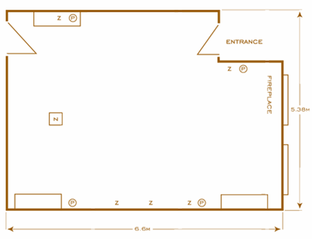 Reception layout