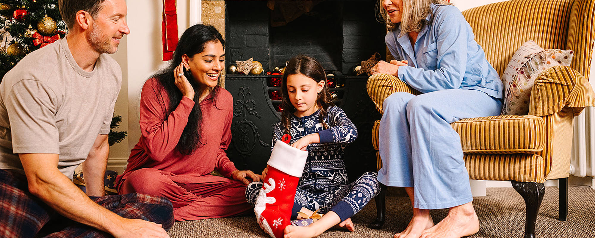 Christmas stays, your way
