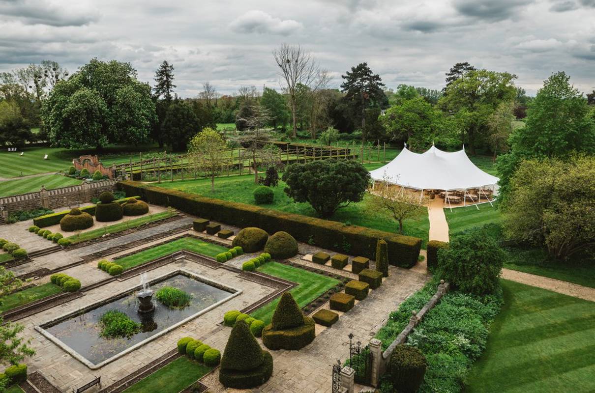 The Croquet Lawn at Fanhams Hall