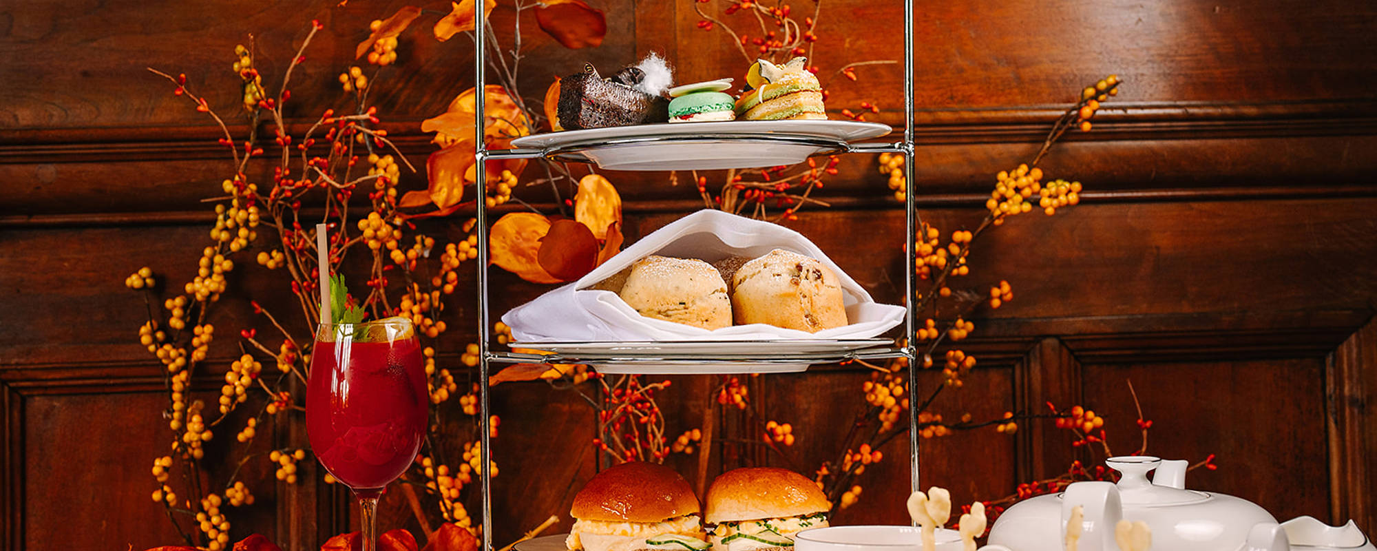 Halloween fun and afternoon tea